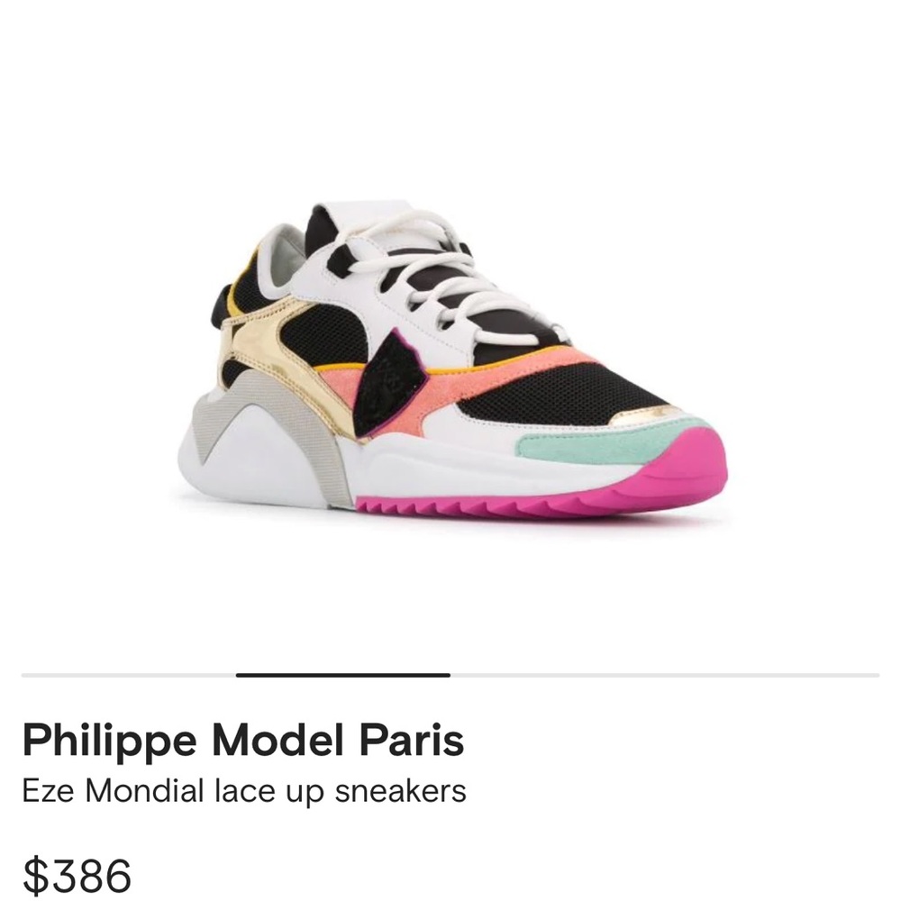 Philippe Model Multicolor Eze Mondial Sneakers - image 3